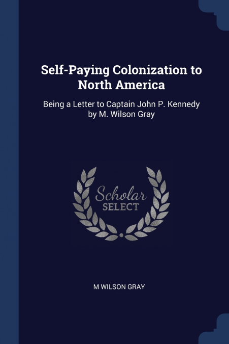 Self-Paying Colonization to North America