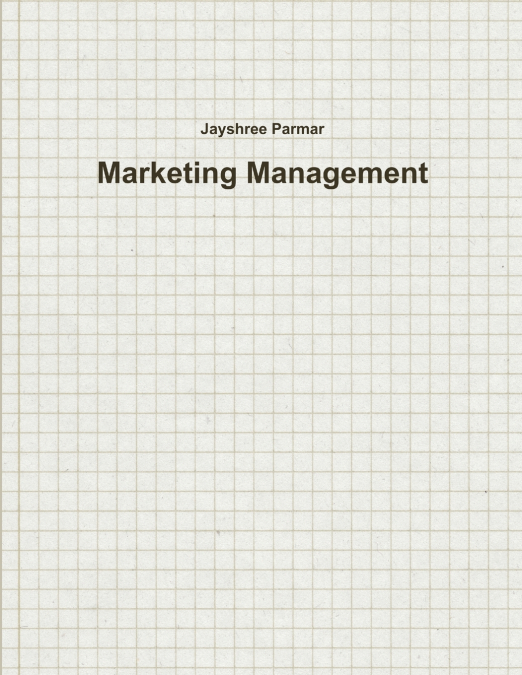 Marketing Management