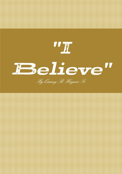 ' I Believe '