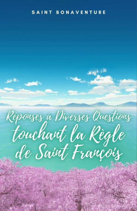 Re´ponses a` Diverses Questions touchant la Re`gle de Saint Franc¸ois