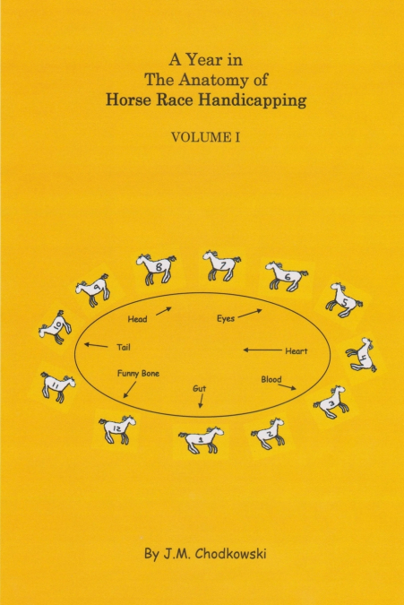 A Year in the Anatomy of Horse Race Handicapping Volume I