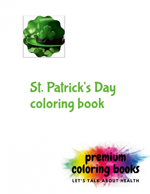 St. Patrick’s Day Coloring book