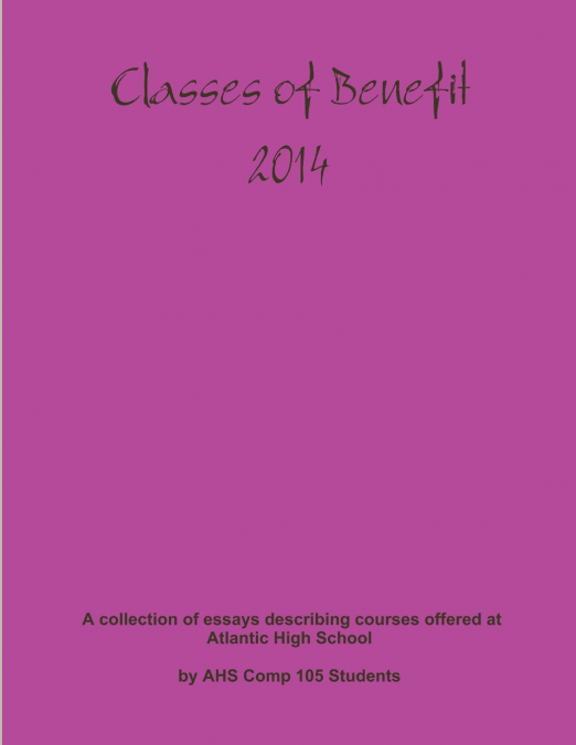 Classes of Benefit 2014
