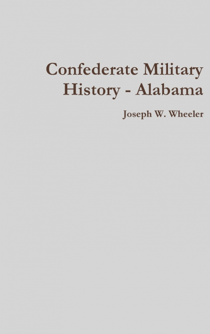 Confederate Military History - Alabama