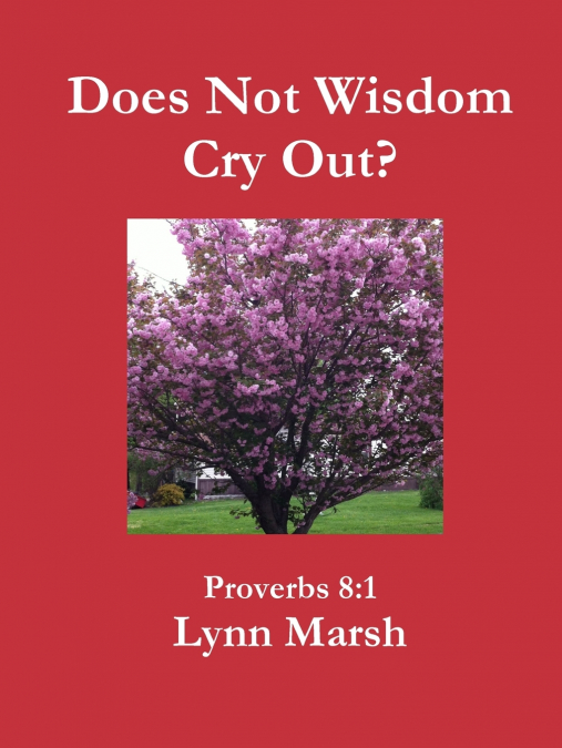 Does Not Wisdom Cry Out?