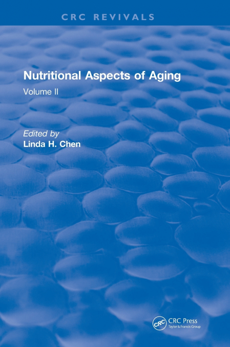 Nutritional Aspects Of Aging