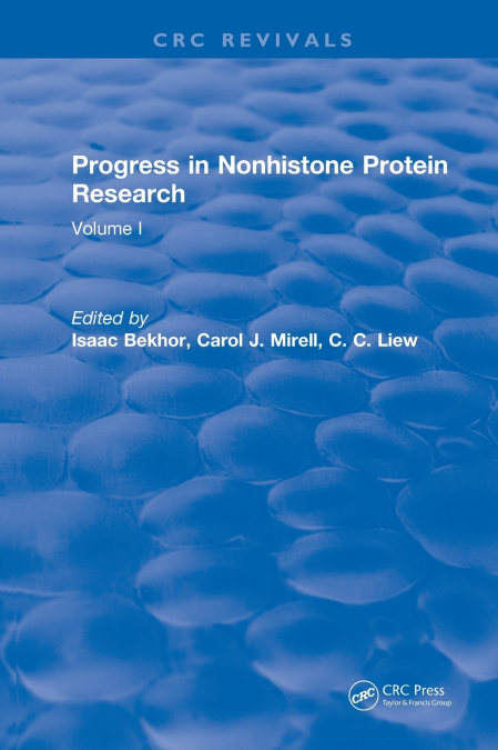 Progress in Nonhistone Protein Research