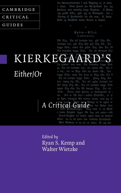 Kierkegaard’s Either/Or