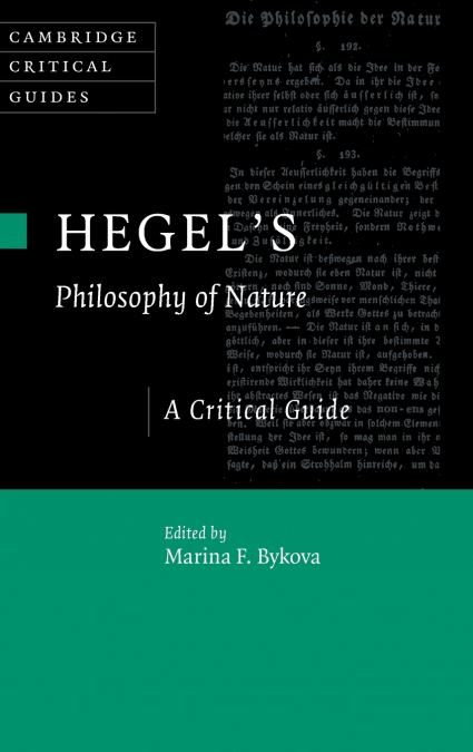 Hegel’s Philosophy of Nature