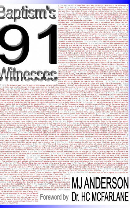Baptism’s 91 Witnesses