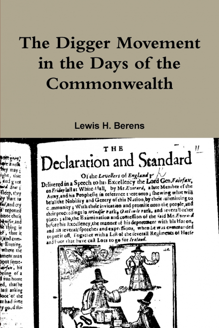The Digger Movement in the Days of the Commonwealth