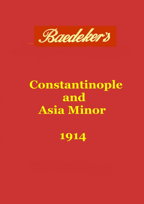 Baedeker’s Constantinople