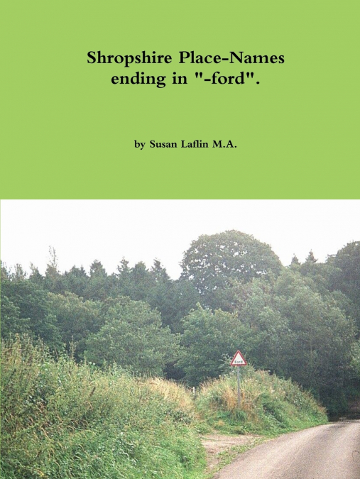 Shropshire Place-Names ending in '-ford'.
