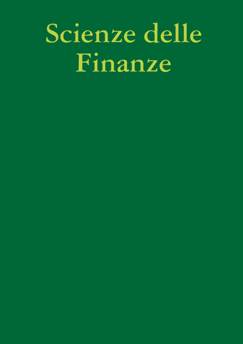 Economia Politica Pubblica