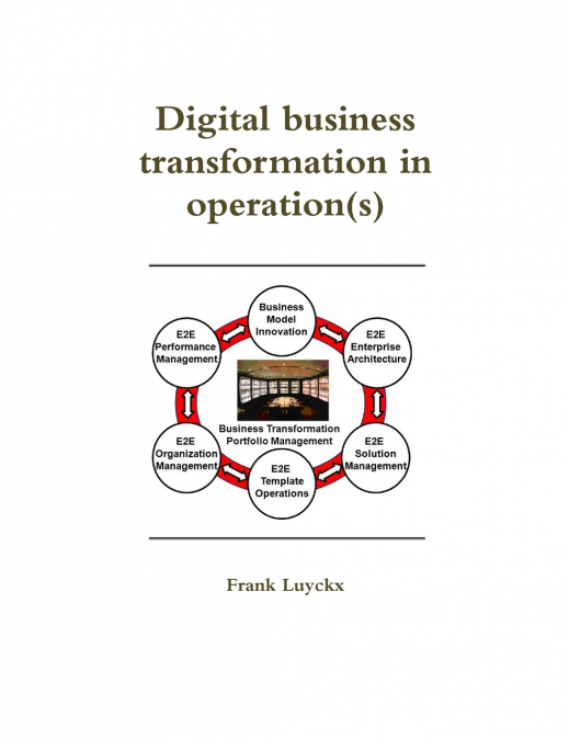 Digital business transformation in operation(s)