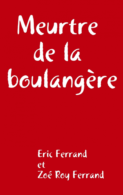 Meurtre de la boulangère
