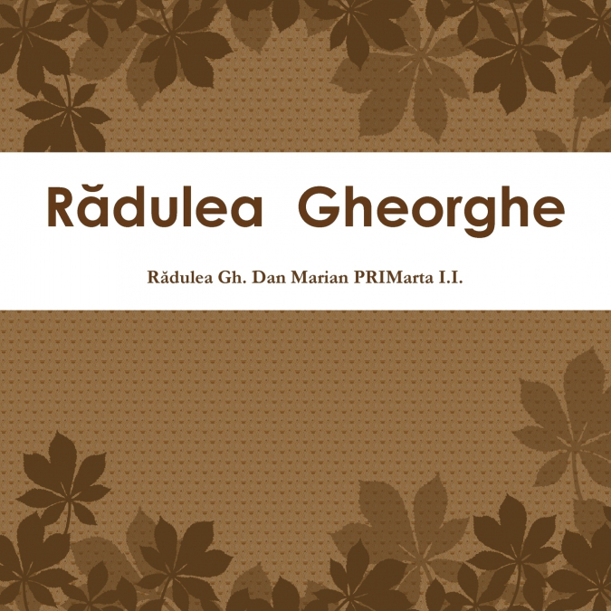 Rădulea Gheorghe