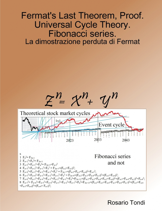 Fermat’s Last Theorem, Proof. Universal Cycle Theory. Fibonacci series.