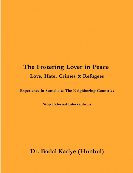 The Fostering Lover in Peace