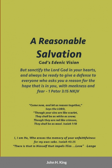 A Reasonable Salvation