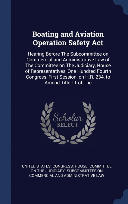 Boating and Aviation Operation Safety Act