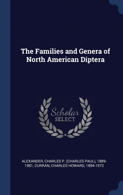 The Families and Genera of North American Diptera