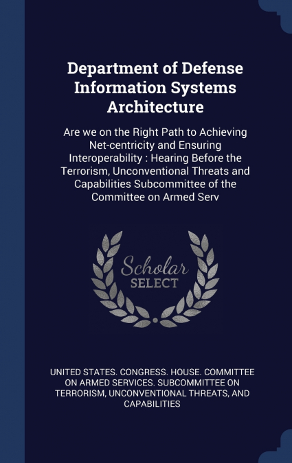 Department of Defense Information Systems Architecture