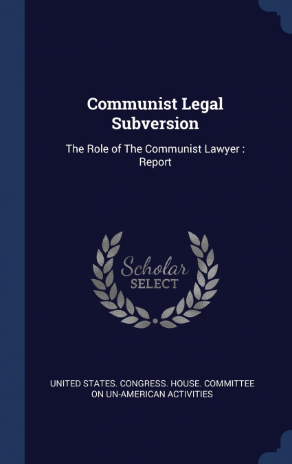 Communist Legal Subversion