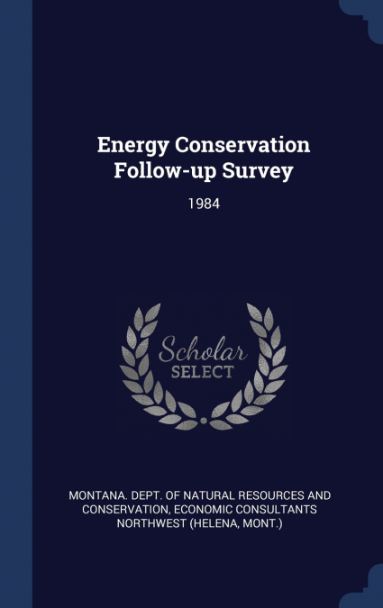Energy Conservation Follow-up Survey