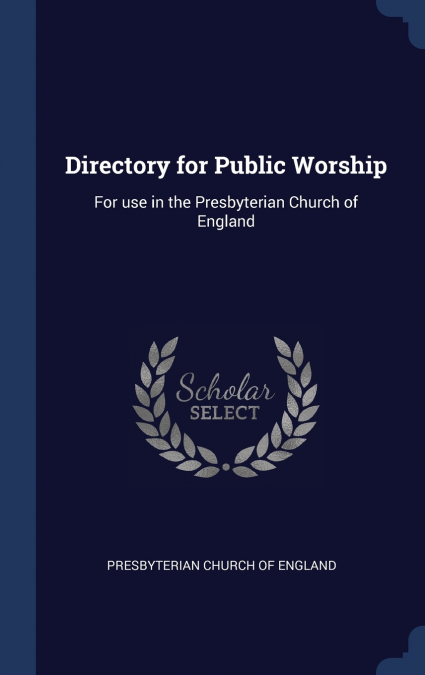 Directory for Public Worship