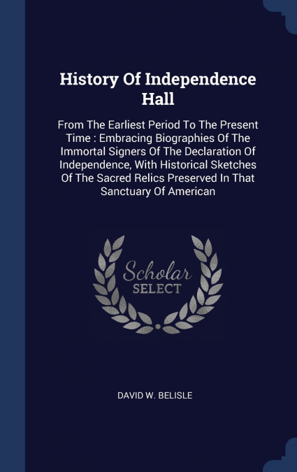 History Of Independence Hall