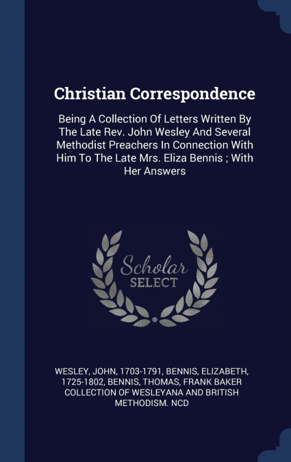 Christian Correspondence