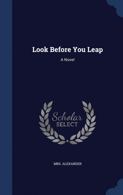 Look Before You Leap