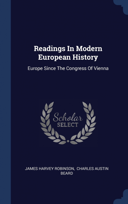 Readings In Modern European History