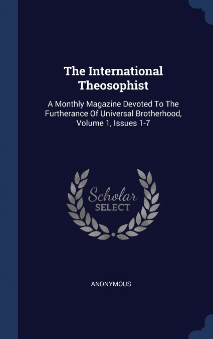 The International Theosophist
