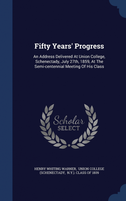 Fifty Years’ Progress