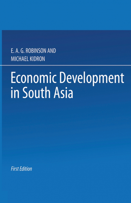 Economic Development in South Asia