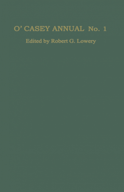O’Casey Annual No. 1