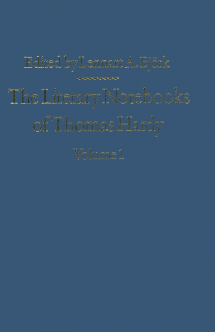 The Literary Notebooks of Thomas Hardy