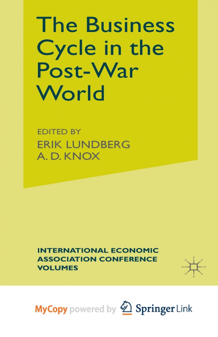 The Business Cycle in the Post-War World