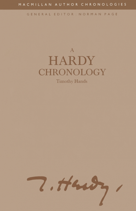 A Hardy Chronology