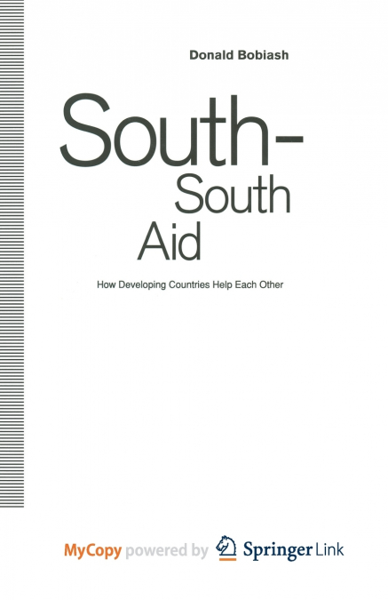 South-South Aid