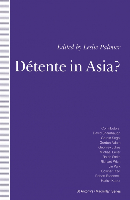 Détente in Asia?