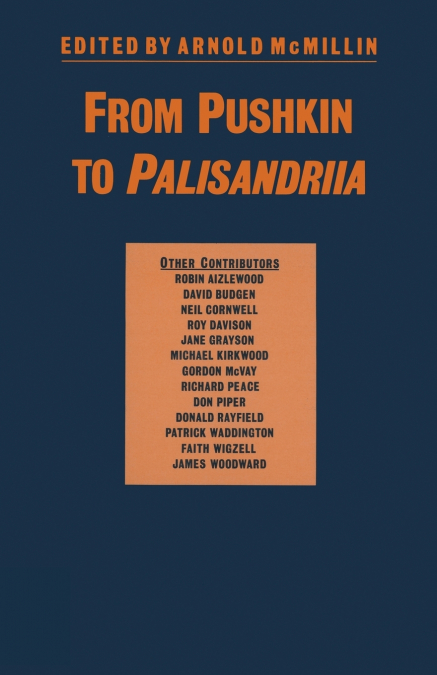 From Pushkin to Palisandriia