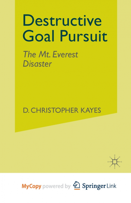 Destructive Goal Pursuit