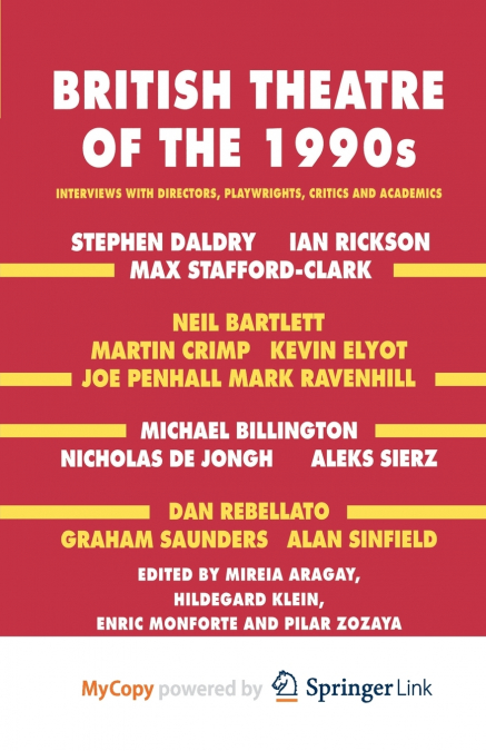 British Theatre of the 1990s