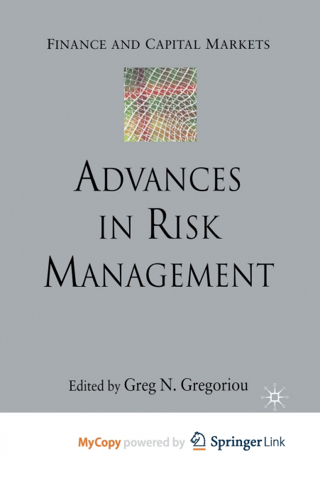Advances in Risk Management