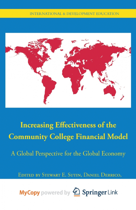 Increasing Effectiveness of the Community College Financial Model