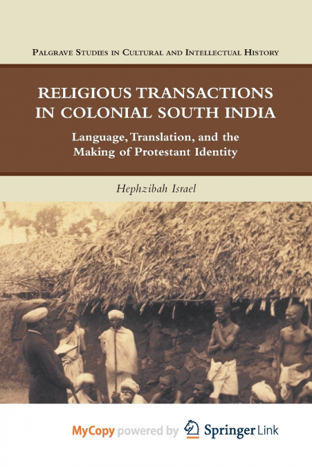 Religious Transactions in Colonial South India