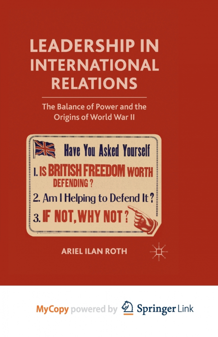 Leadership in International Relations